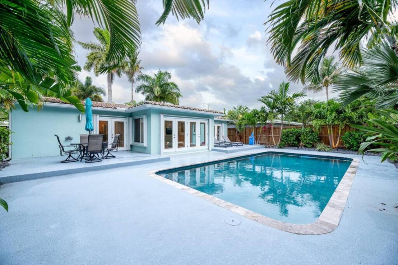 Luxurious Fort Lauderdale Pool Home Экстерьер фото